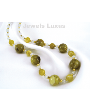 Yellow Opal Necklace